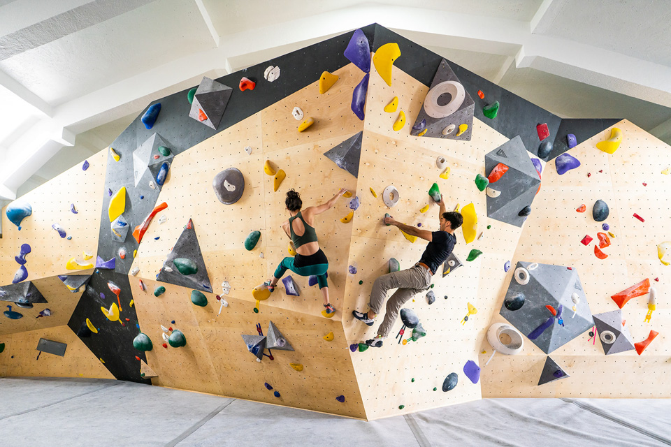 Indoor climbing in Quebec